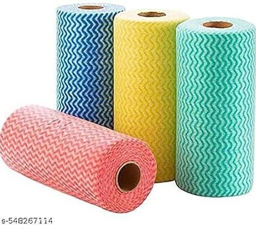 Cleaning Wipes Roll (Pack of 4)